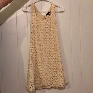 Ivory lace dress